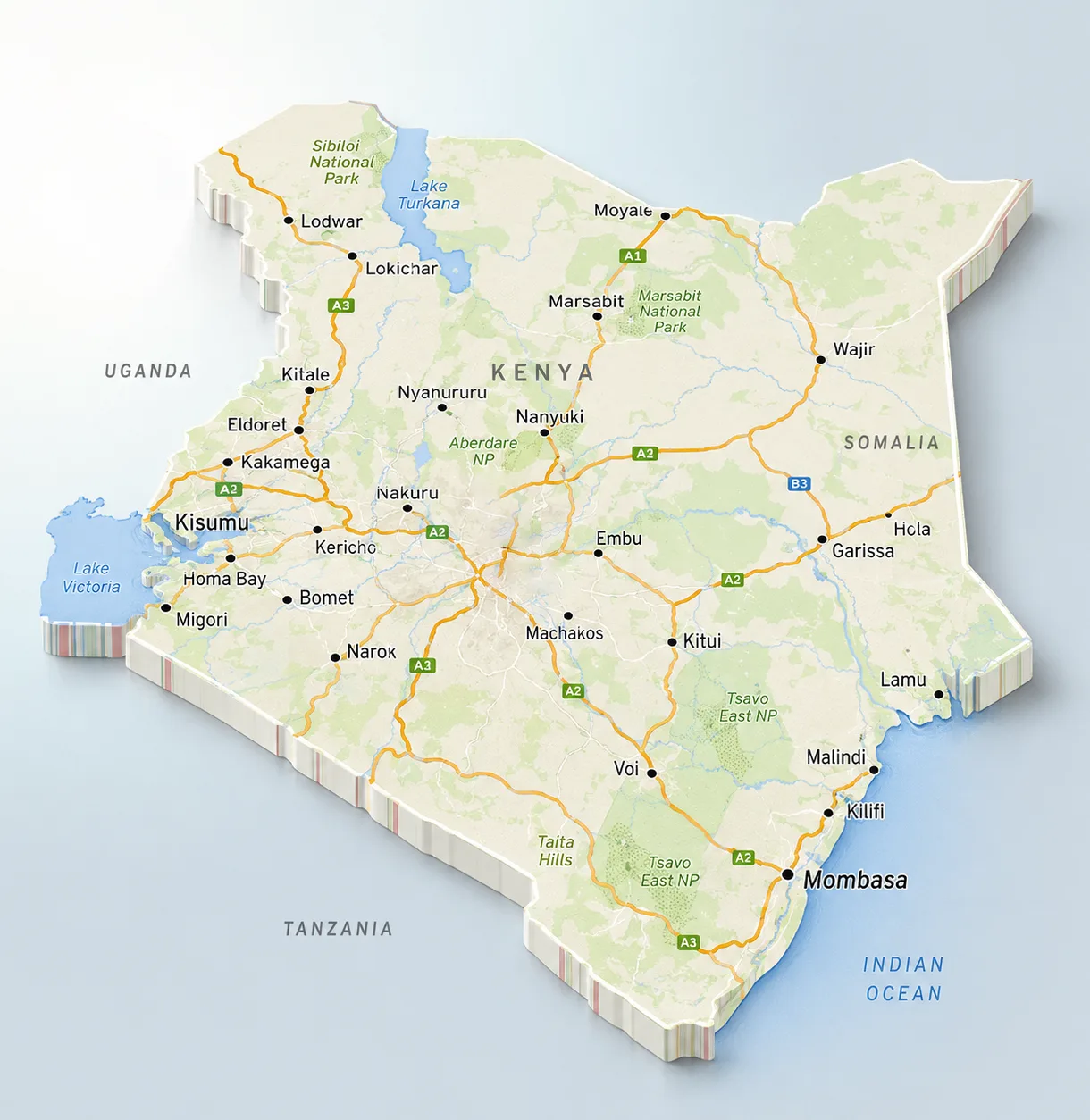 Kenya Coverage Map